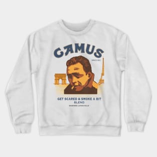 Albert Camus Smoke a Bit Blend Crewneck Sweatshirt